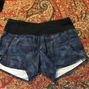 Lululemon Run Times shorts. Size 6